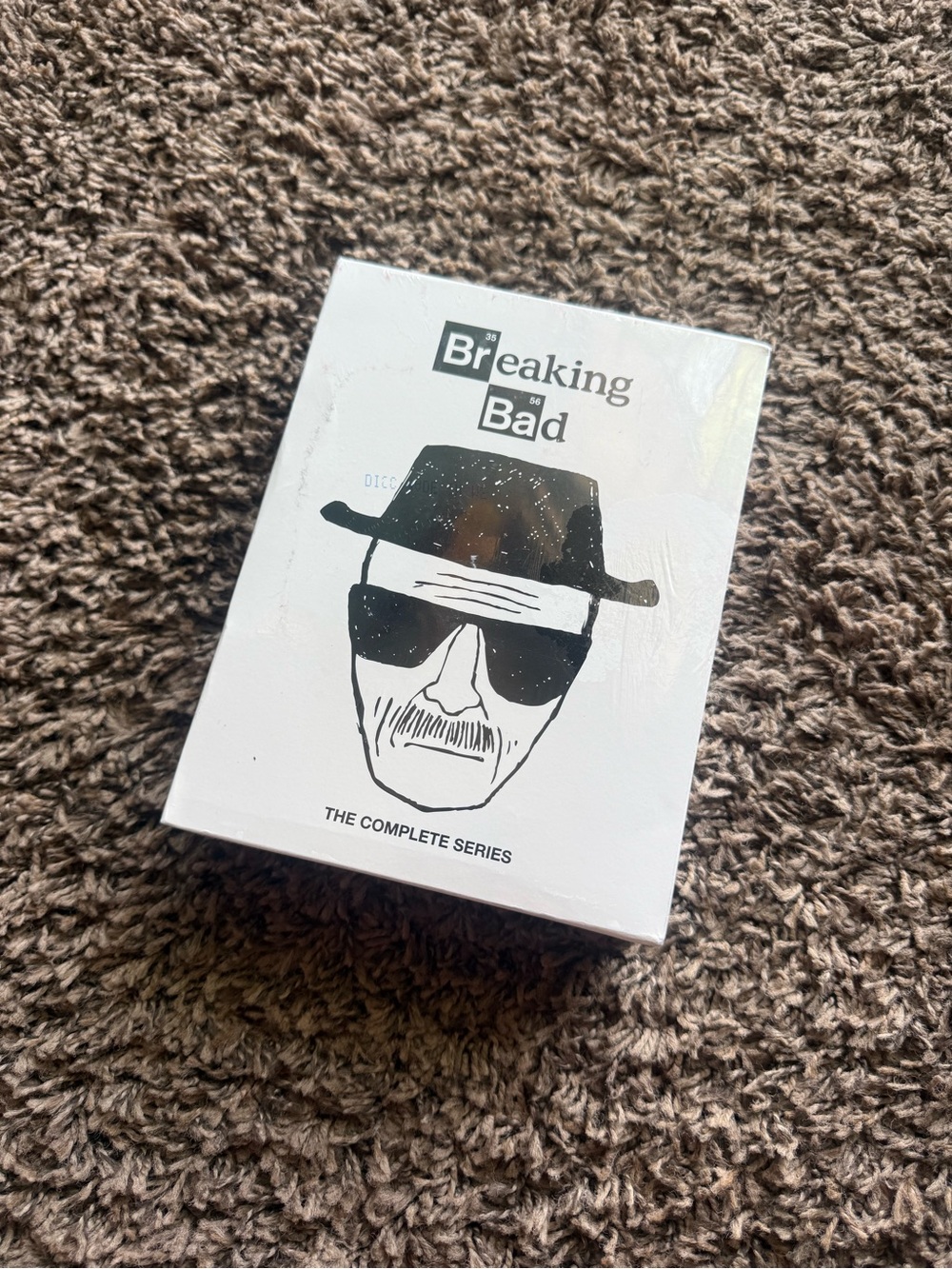 Breaking Bad The Complete Series DVD Box Set - White with Black Graphics